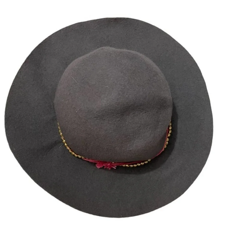 𝅺❤️ Target Wool Girls Floppy Gray Hat